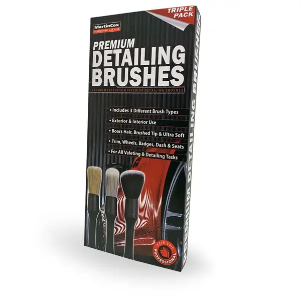 Martin Cox Premium Detailing Brushes Set of 3