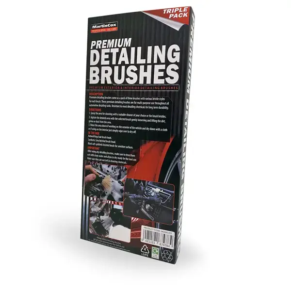 Martin Cox Premium Detailing Brushes Set of 3