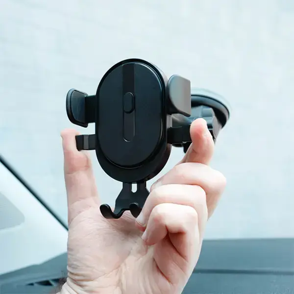 Streetwize One Touch Snap Shut Phone Holder with 360° Rotation (60 to 90mm)