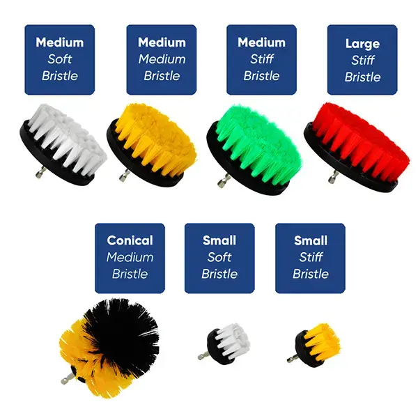 Streetwize Drill Brush Set 20PCS