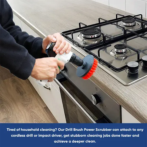 Streetwize Drill Brush Set 20PCS