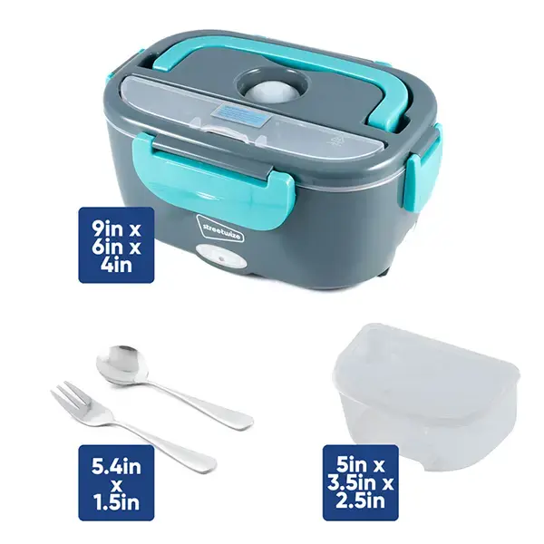 Streetwize Electric Food Heater Lunch Box