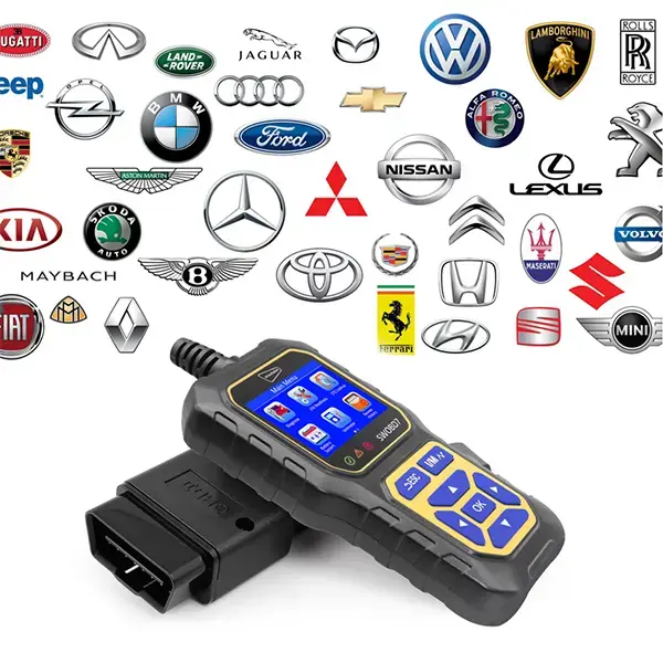 Streetwize Auto Diagnostic OBD2 Scanner with Coloured Screen