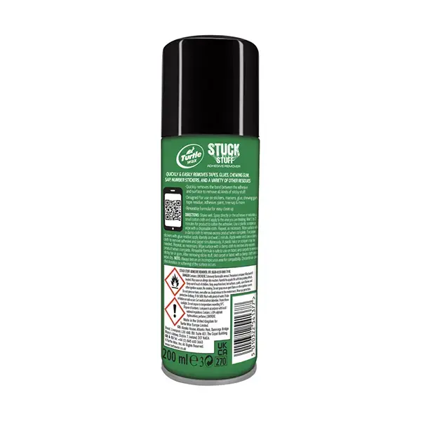 Turtlewax Stuck Stuff Adhesive Remover 200ml