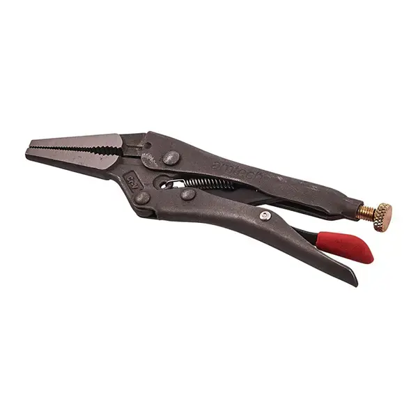 amtech 165mm (6.5") Long nose locking pliers