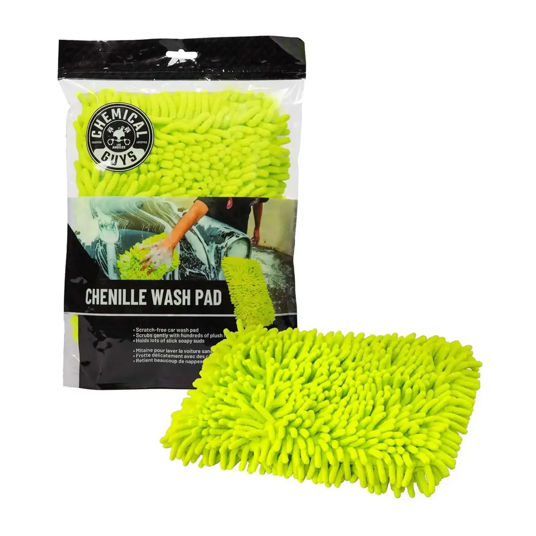 Chemical Guys Chenille Microfiber Premium Scratch-Free Wash Pad