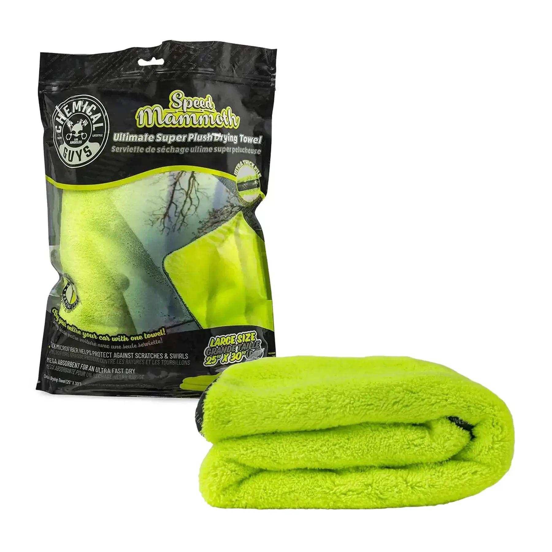 Chemical Guys Speed Mammoth Ultimate Super Plush Drying Towel