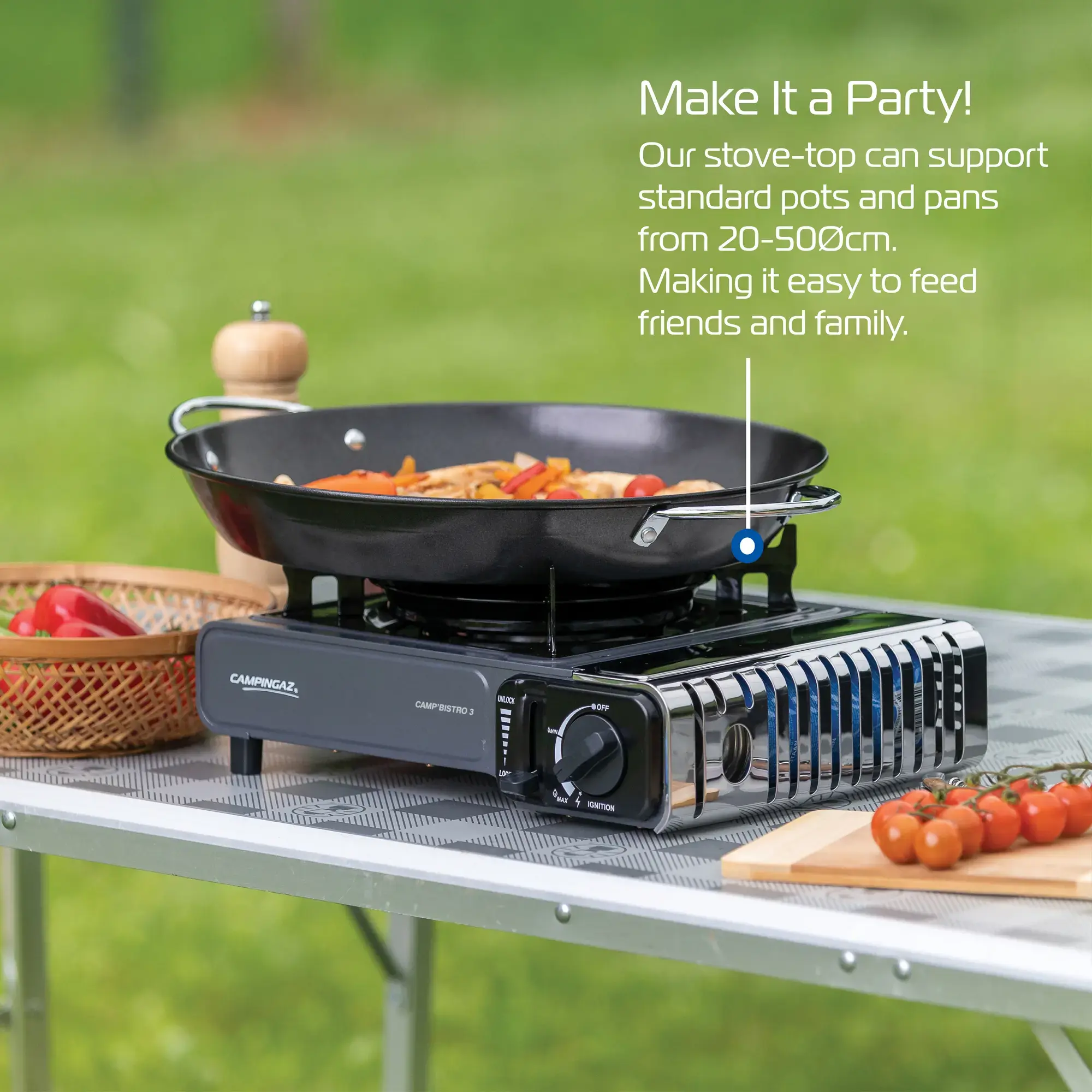 Campingaz Camp'Bistro™ 3 Single Burner Portable Camping Gas Stove