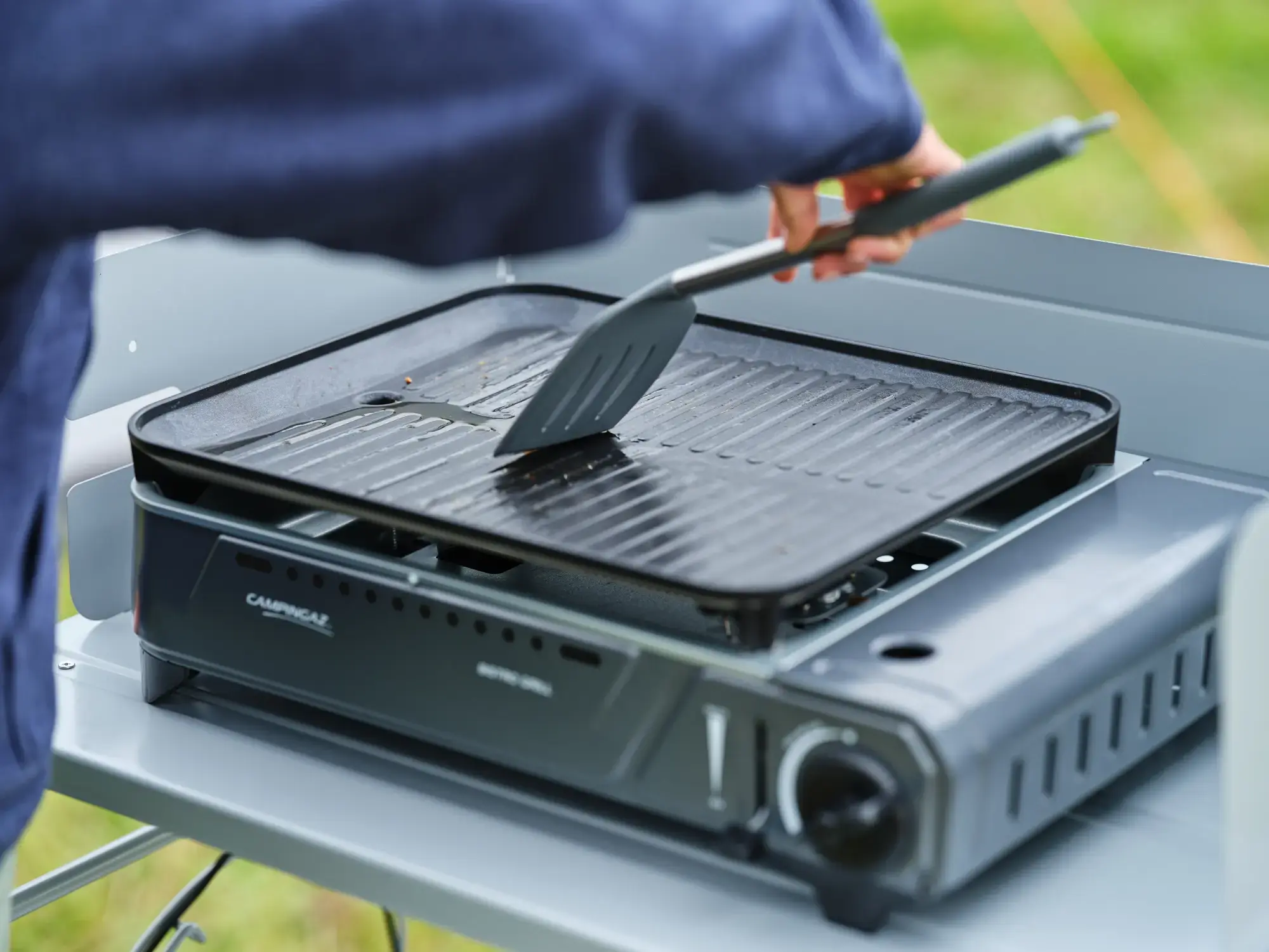 Campingaz Bistro Grill Single Tube Burner Portable Camping Gas Grill