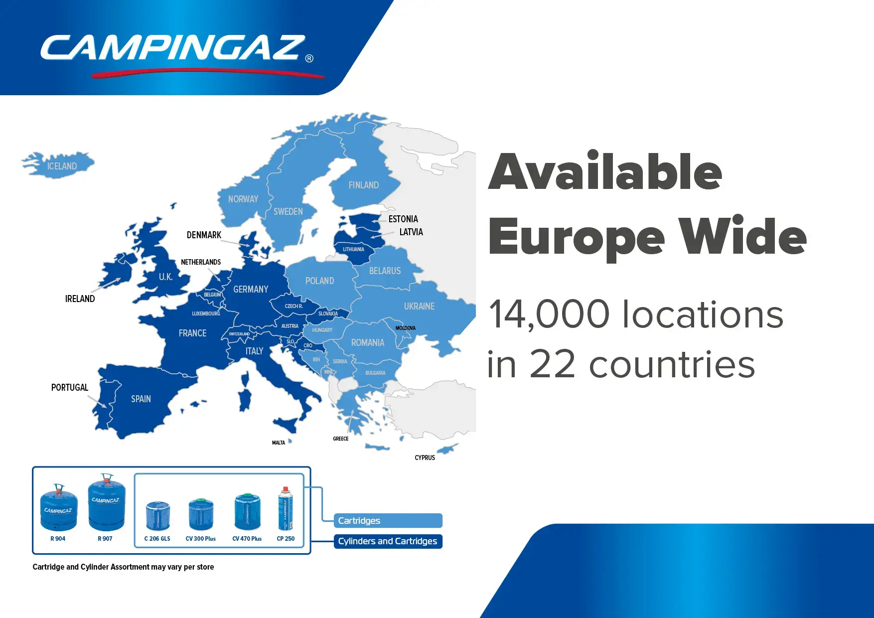 Campingaz CV 470 Plus Gas Cartridge