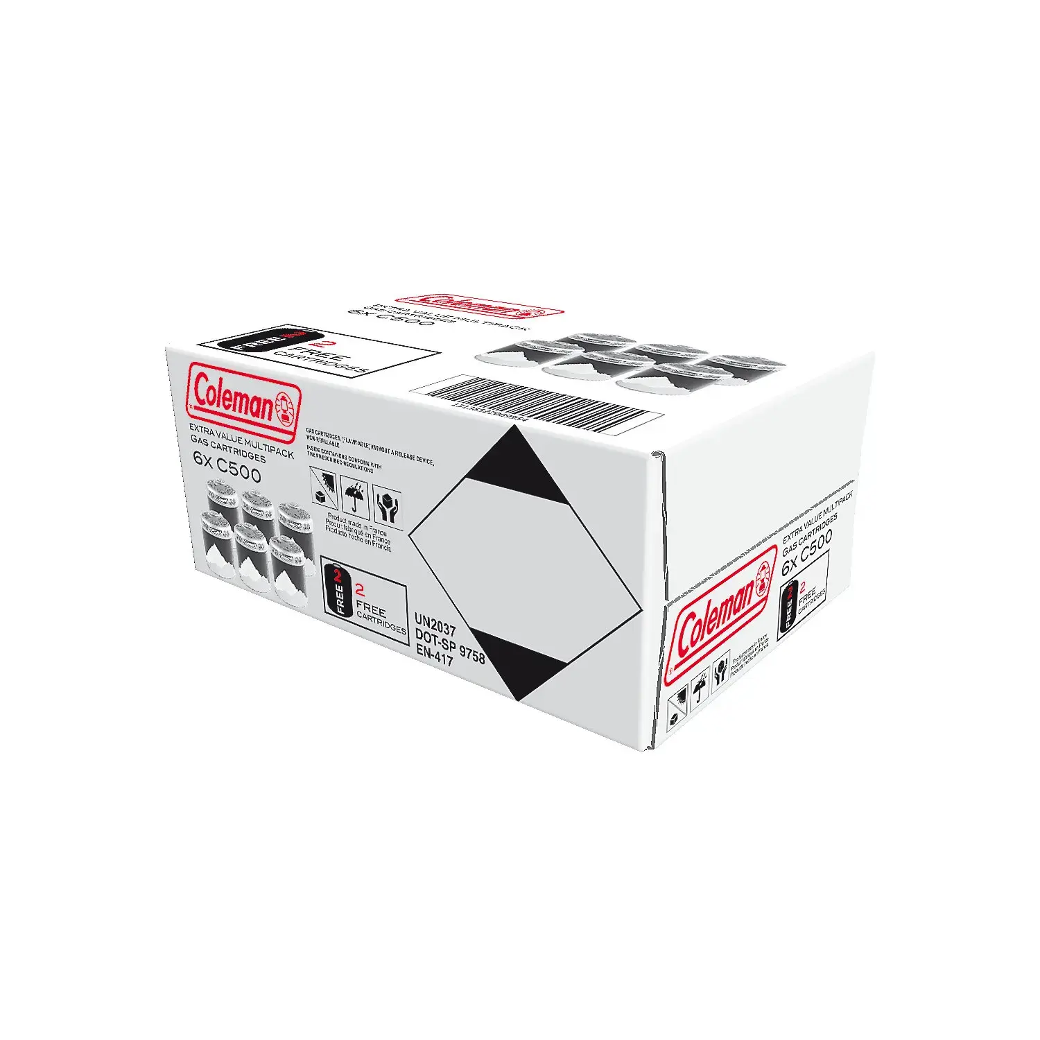 Coleman C500 Gas Cartridge 6-pack