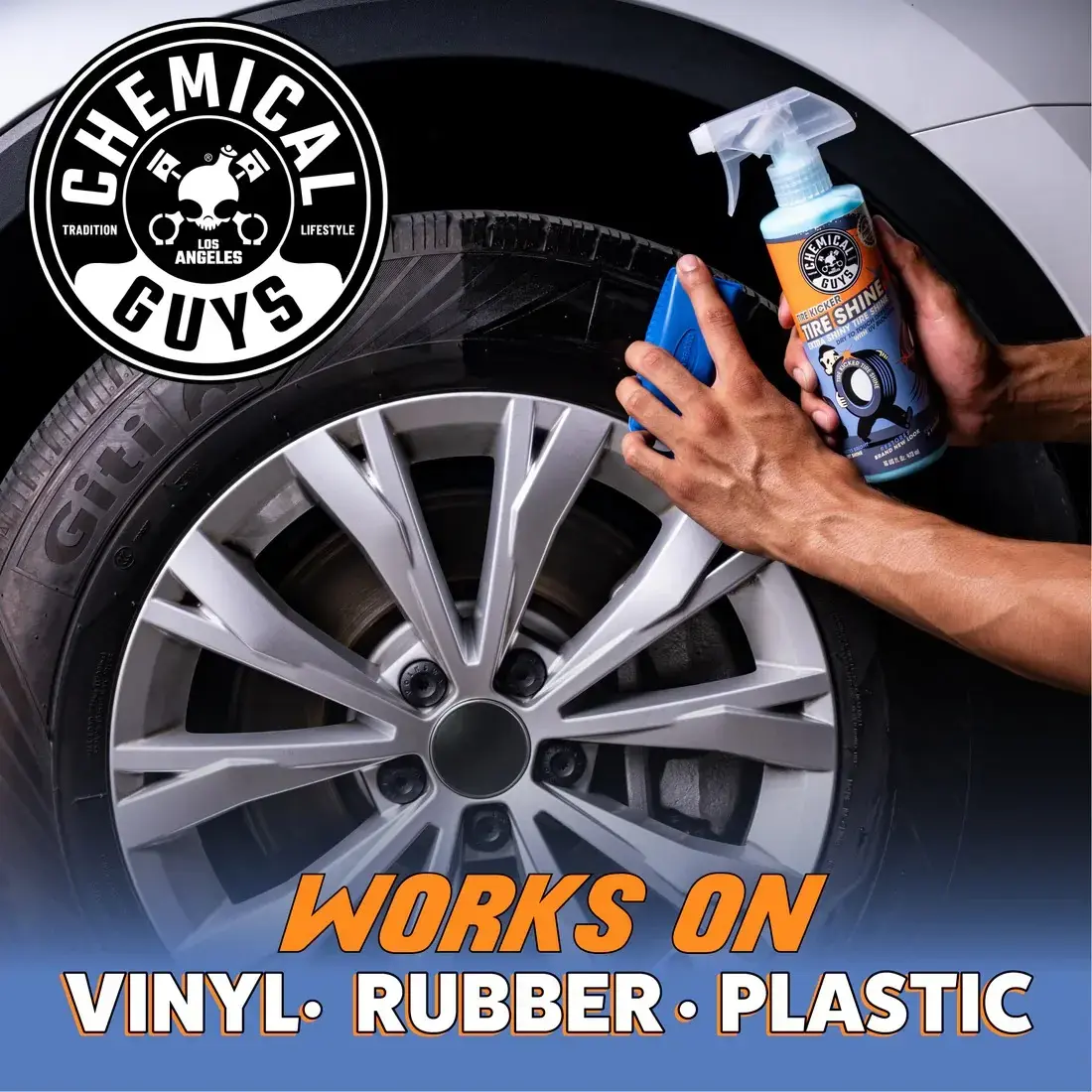 Chemical Guys Tire Kicker Extra Glossy Tire Shine (16oz)