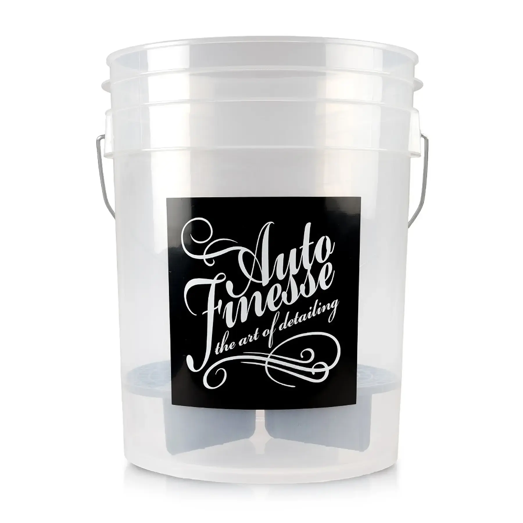 Auto Finesse Clear Detailing Bucket + Grit Guard