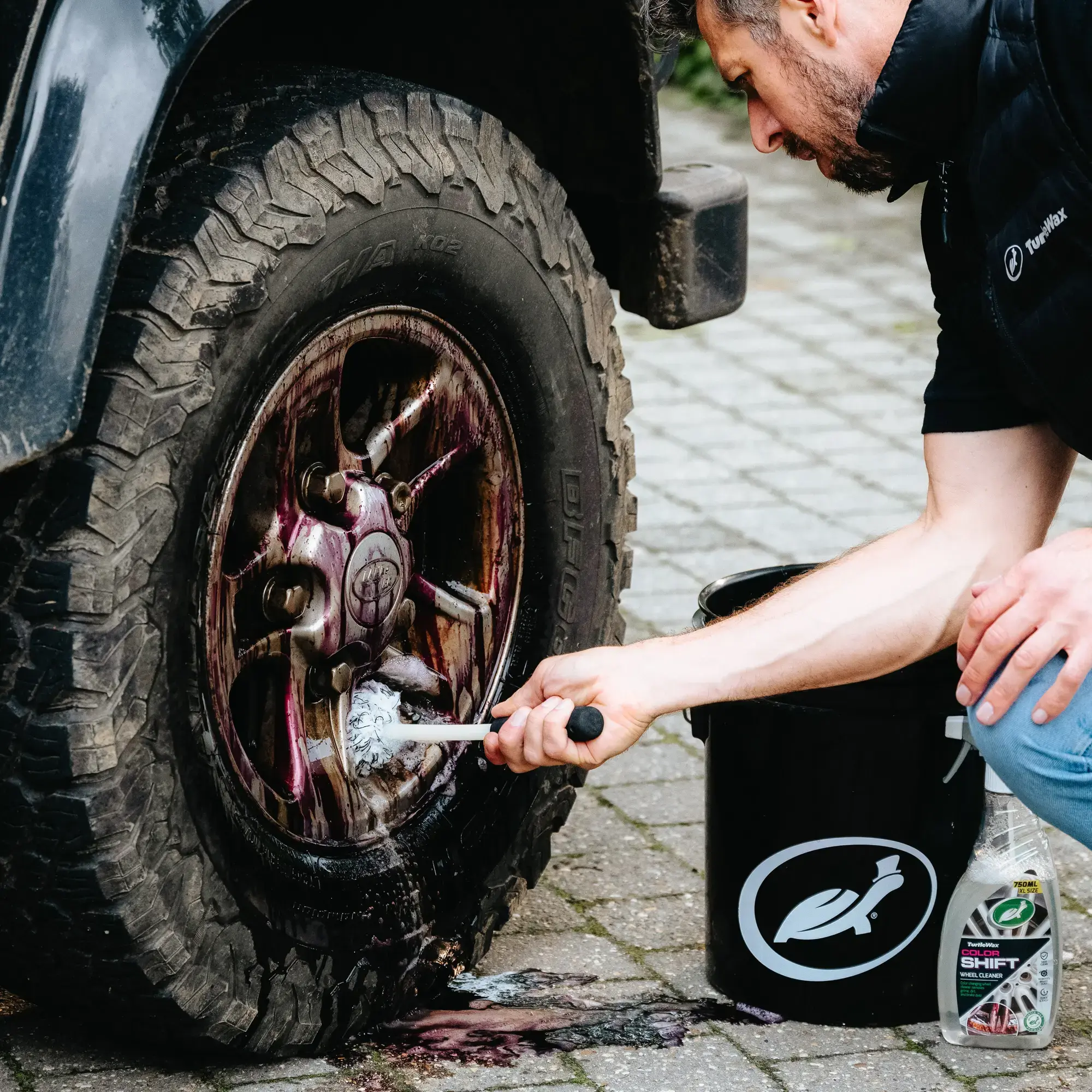 Turtlewax Ulitmate Crazy Plush Wooly Wheel Brush