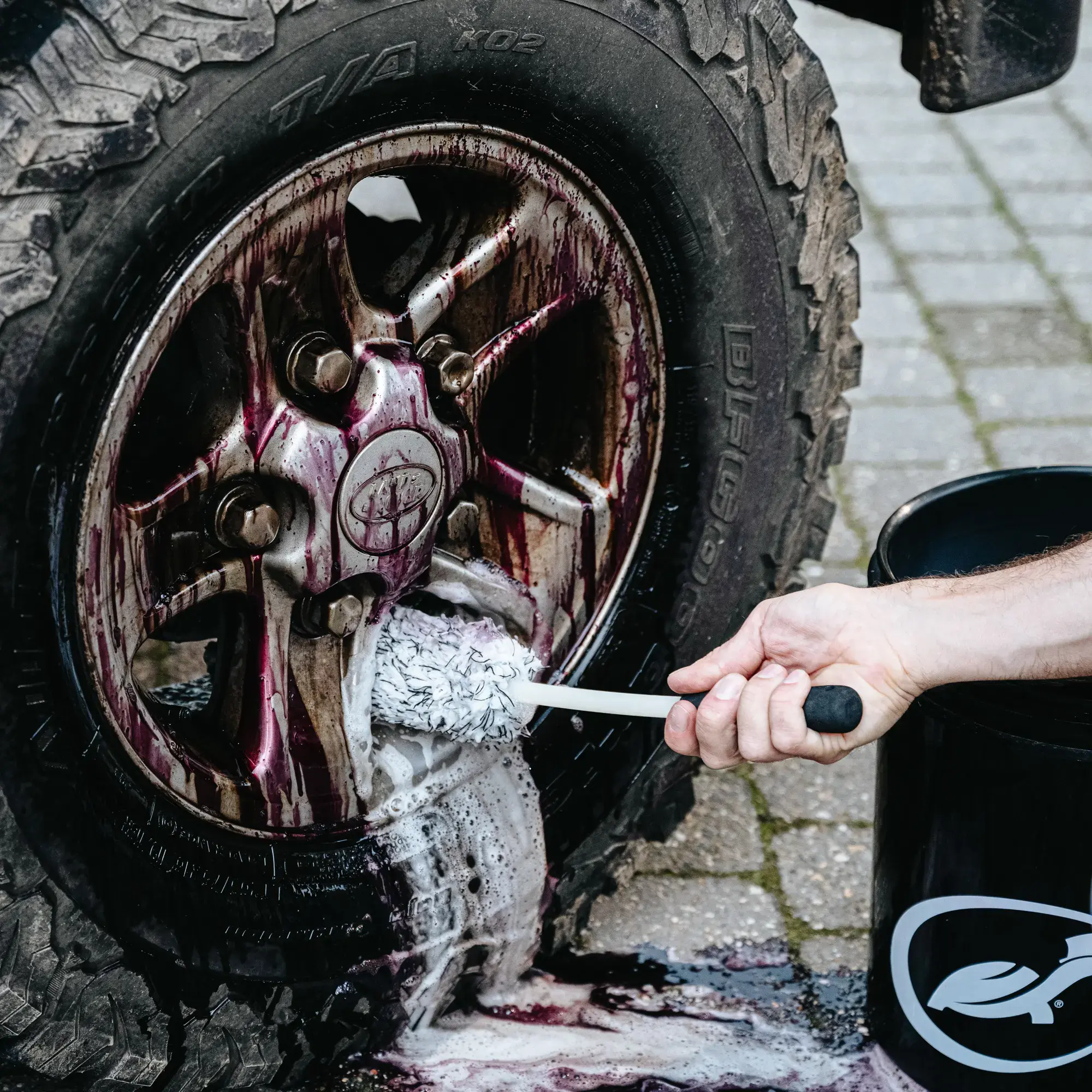 Turtlewax Ulitmate Crazy Plush Wooly Wheel Brush