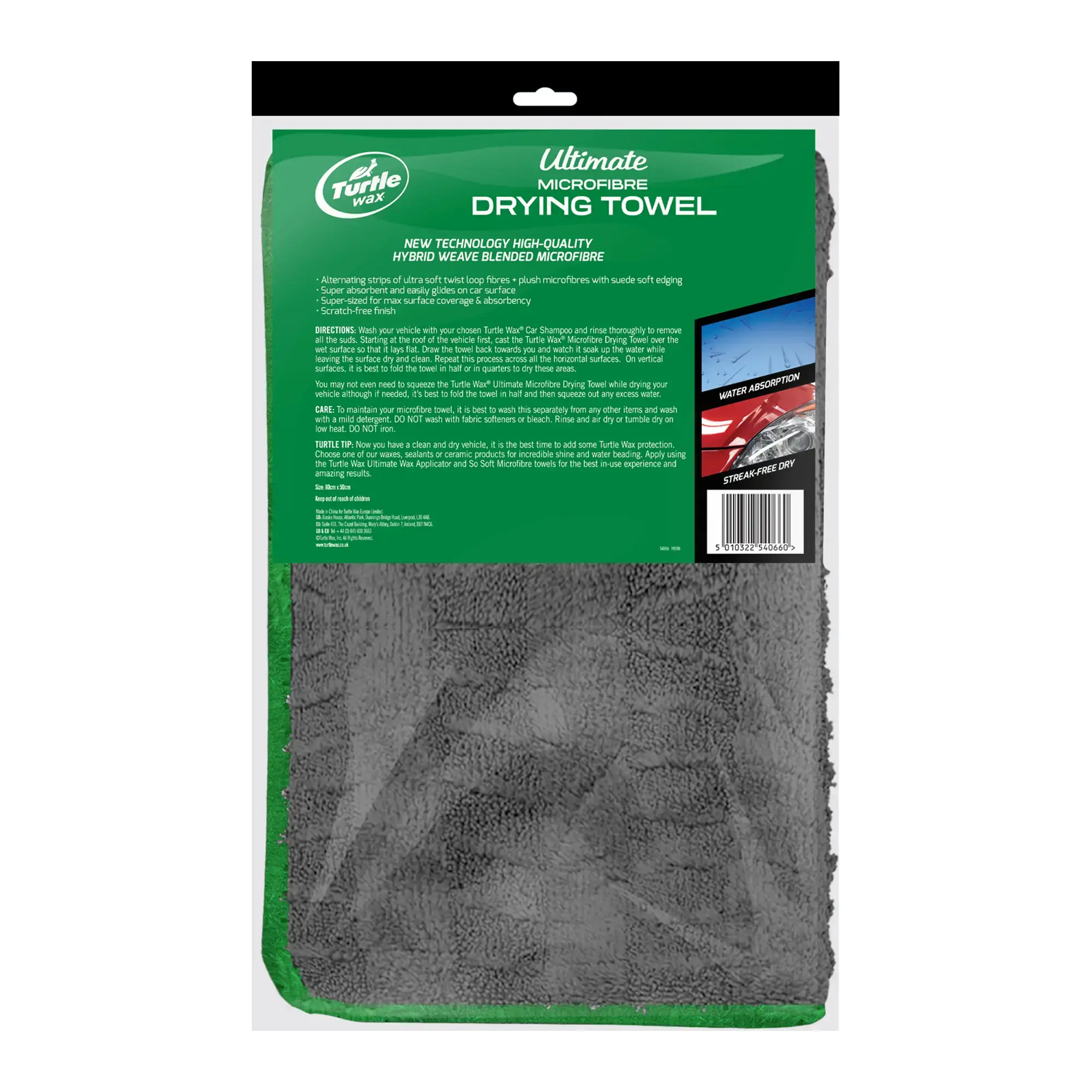 Turtlewax Ultimate Microfibre Drying Towel