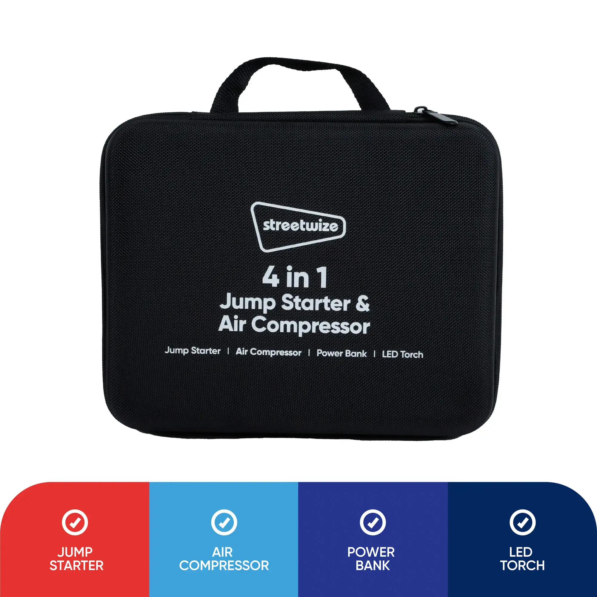 Streetwize 4 in 1 Jump Starter & Air Compressor