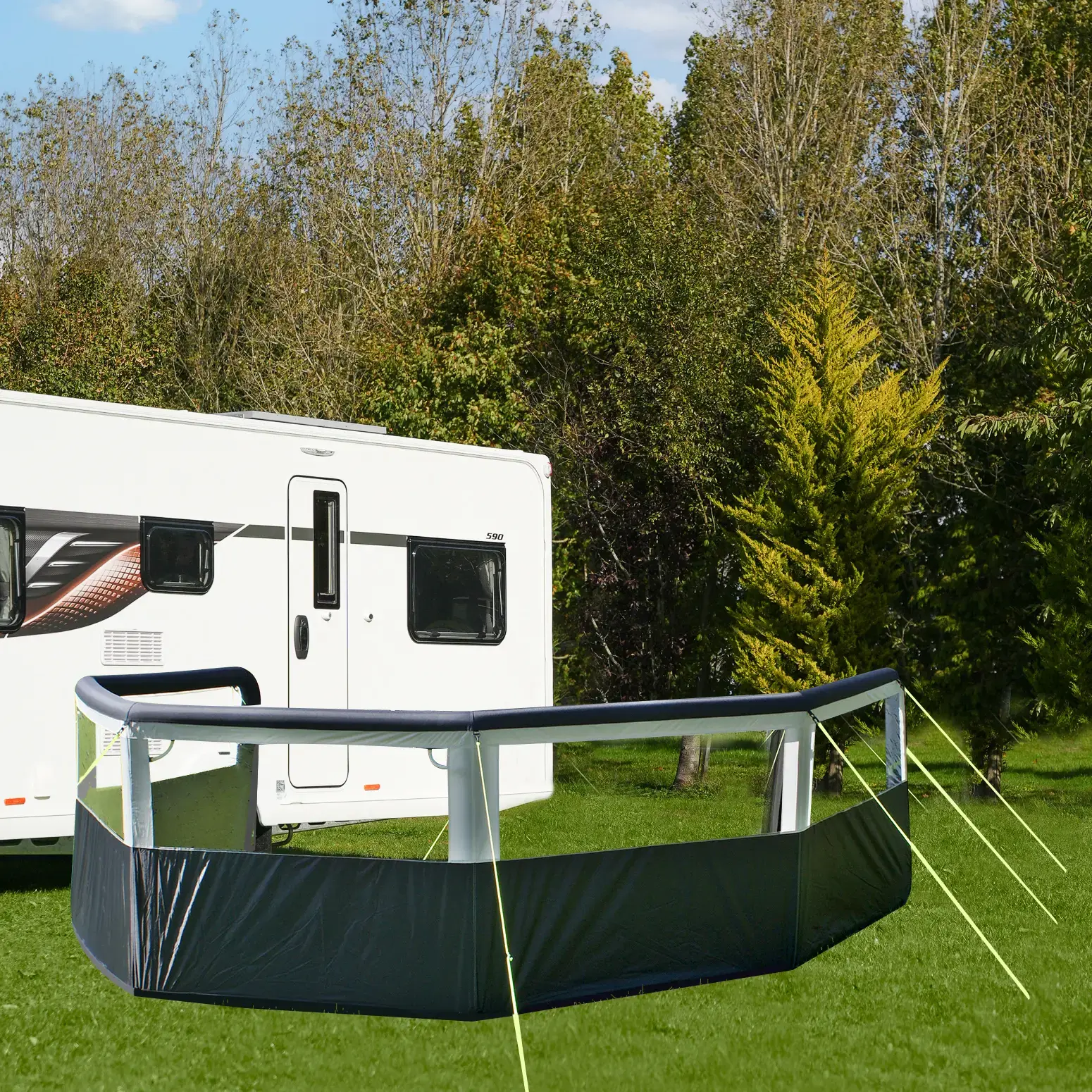 Streetwize Airbreak 8000 -Single Inflation Point Windbreak