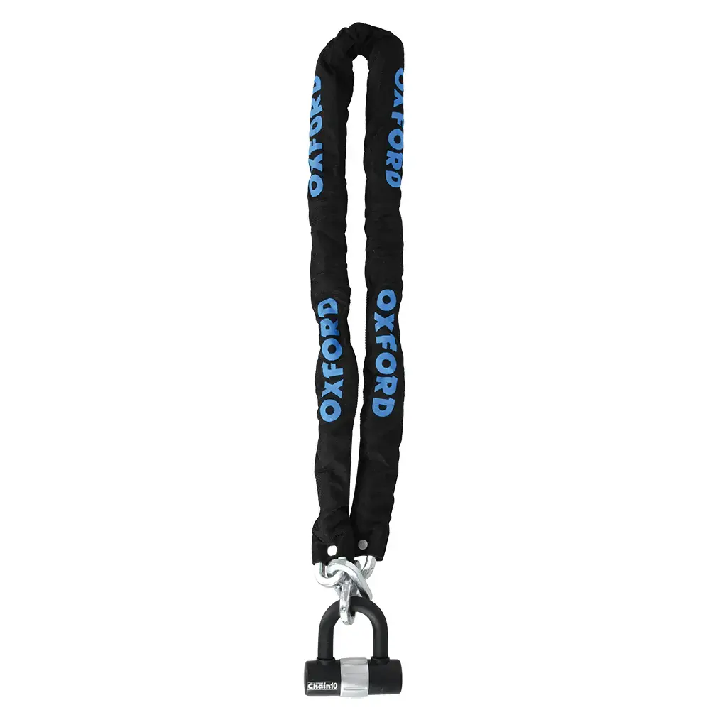 Oxford Chain 10 Chain Lock & Mini Shackle 10mm x 1400mm