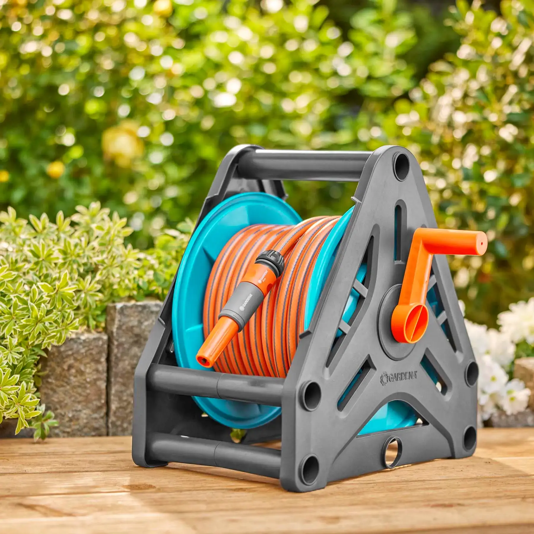 Gardena Basic Hose Reel Set (All fittings included)