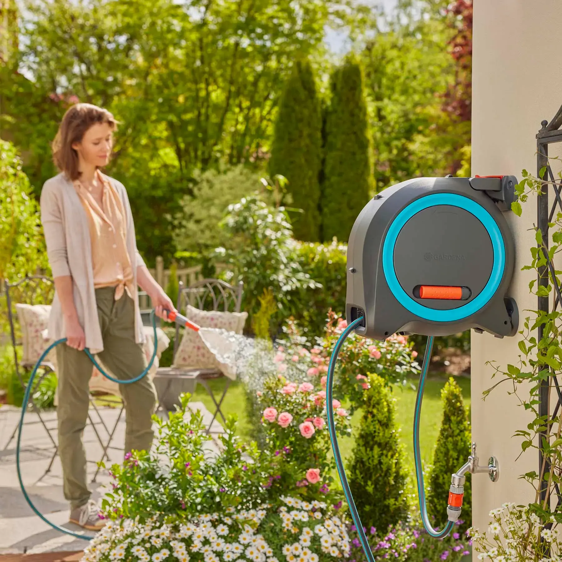 Gardena Dual Hose Box M/L