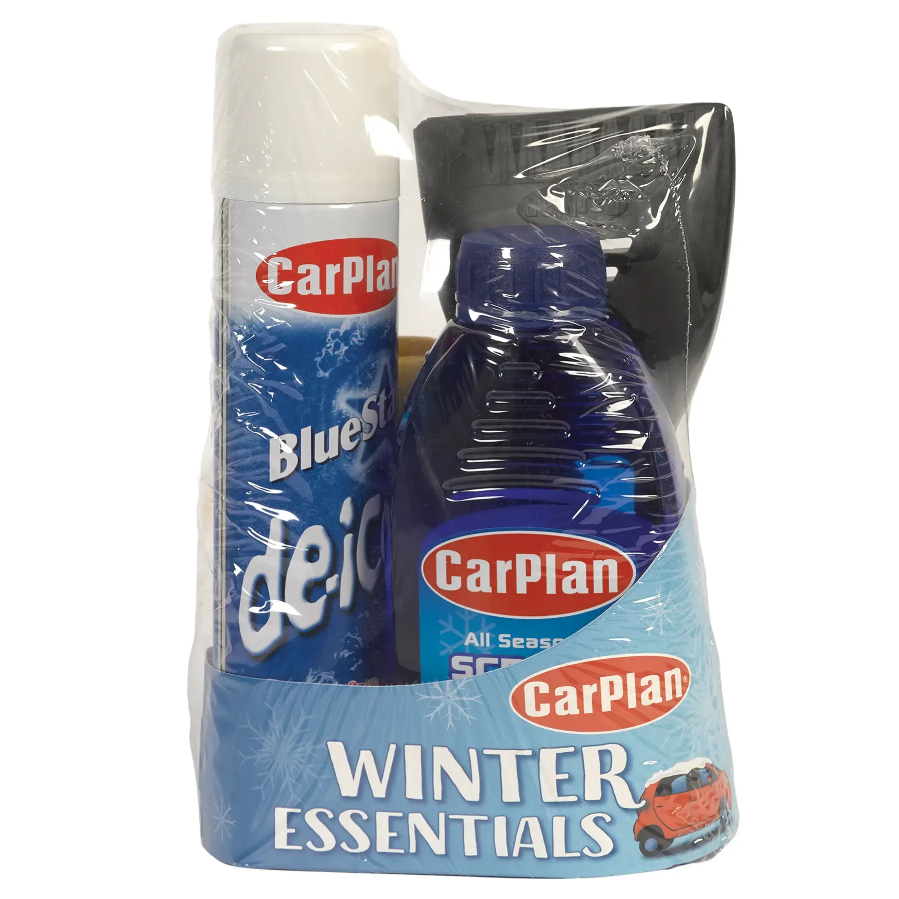 Carplan Winter Essentials Kit - Inc. De-Icer, Screenwash, Scraper, Demister Pad