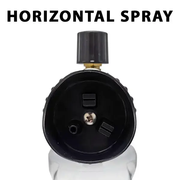 Martin Cox 3 Way Pattern Snow Foam Lance Blaster Clear Wide Bottle 1L For Karcher