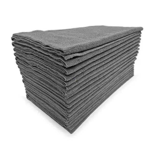 Martin Cox Professional Grey Edgeless Microfibre Cloths 40x40cm 36 Pack