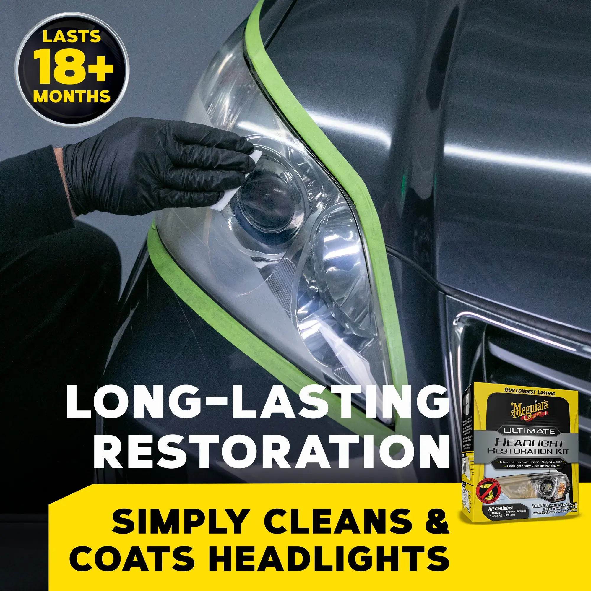Meguiars Ultimate Headlight Restoration Kit