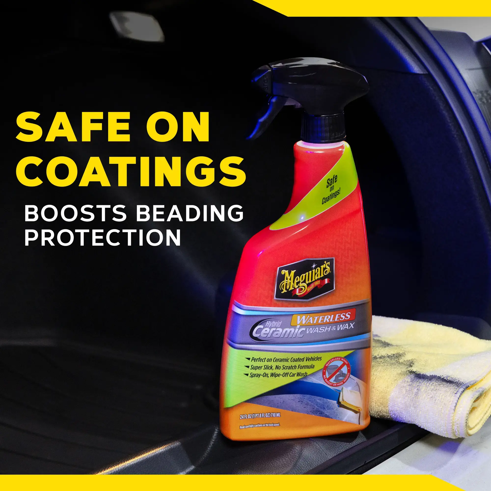 Meguiars Hybrid Ceramic Waterless Wash & Wax 710ML