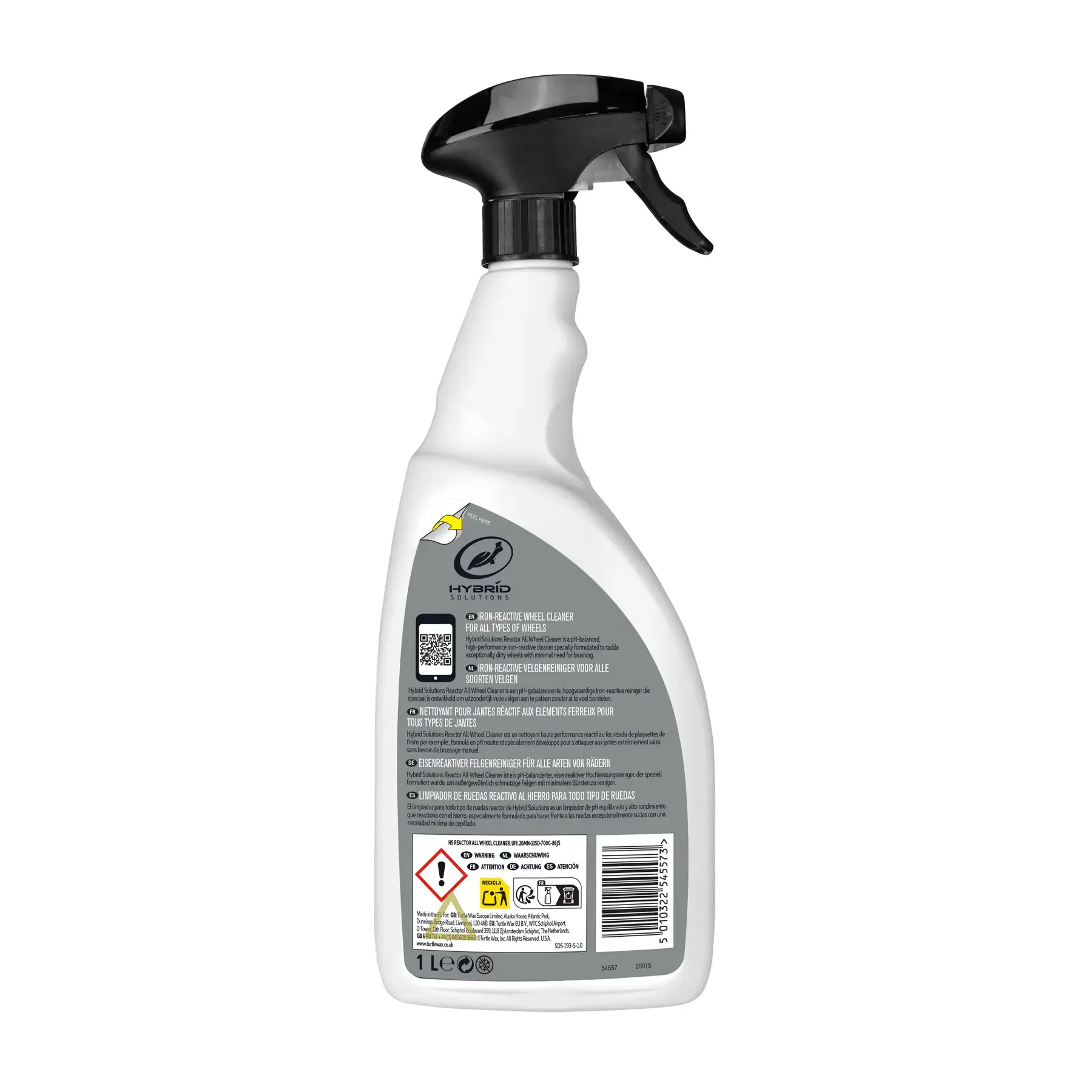 Turtlewax Hybrid Solutions Reactor All Wheel Cleaner 1L