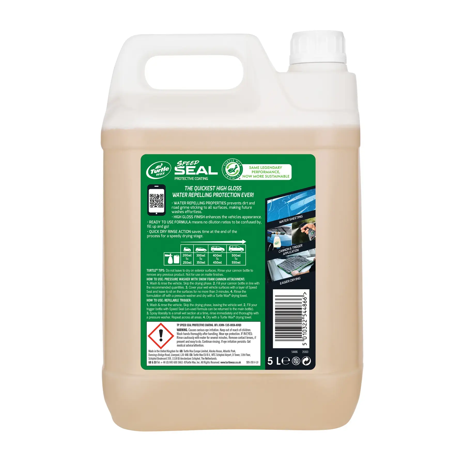 Turtlewax Speed Seal Protective Coating 5L