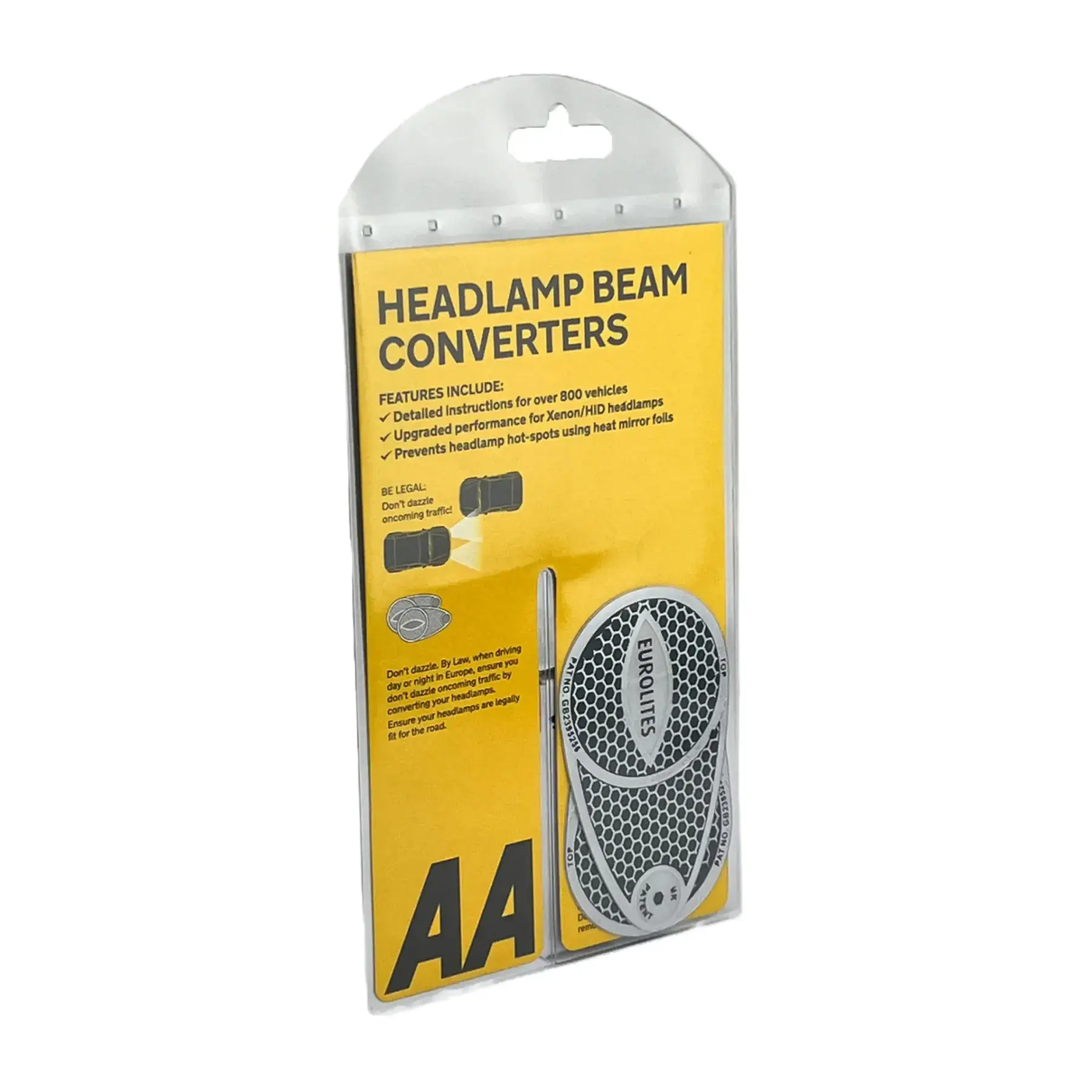 AA Headlight Beam Converters