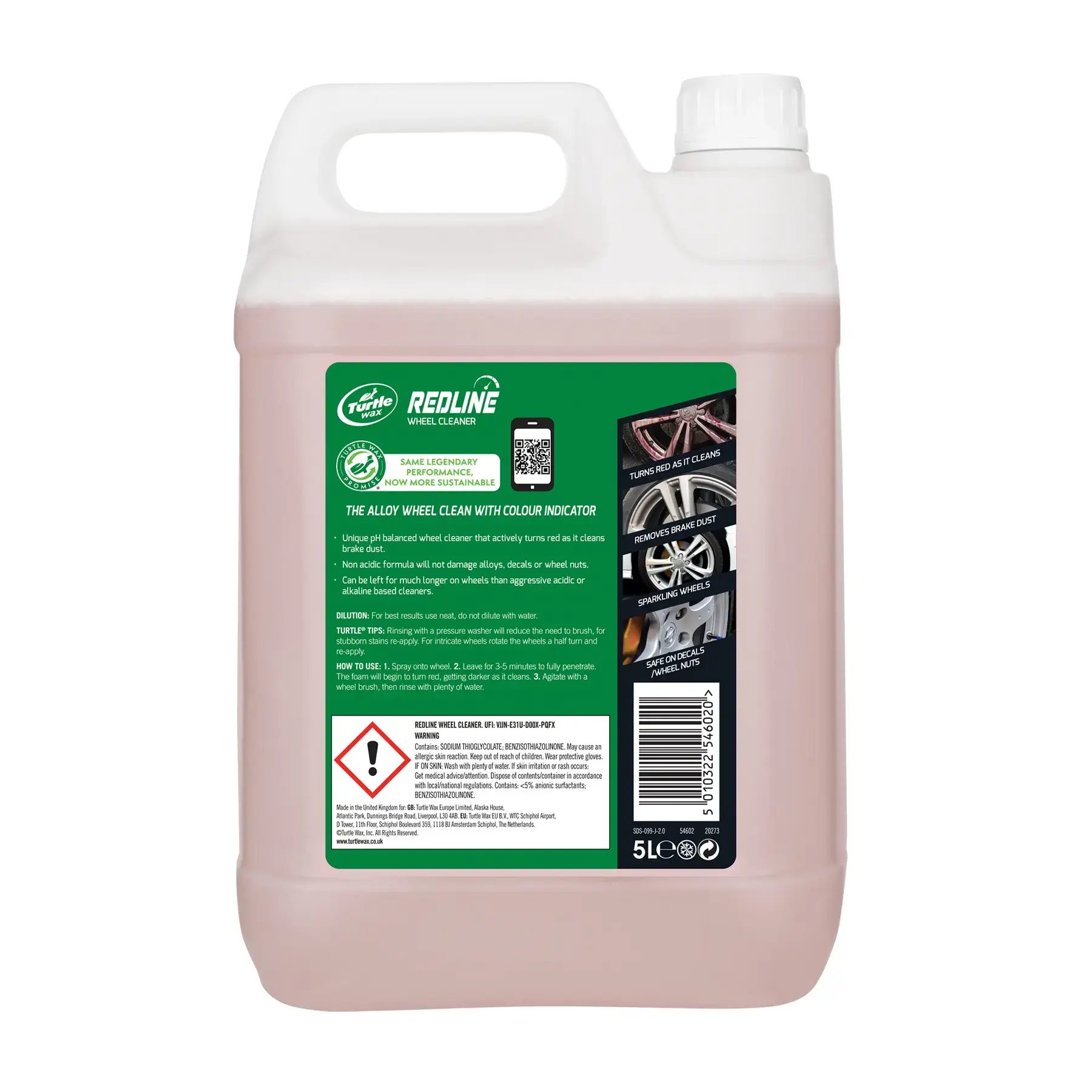 Turtlewax Redline Wheel Cleaner 5L