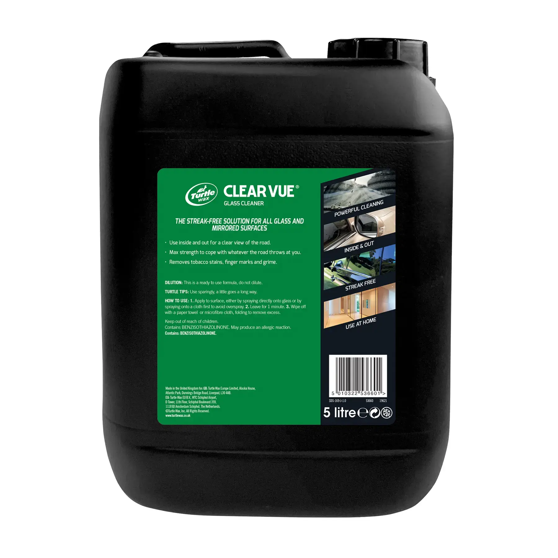 Turtlewax Clear Vue Glass Clean 5L