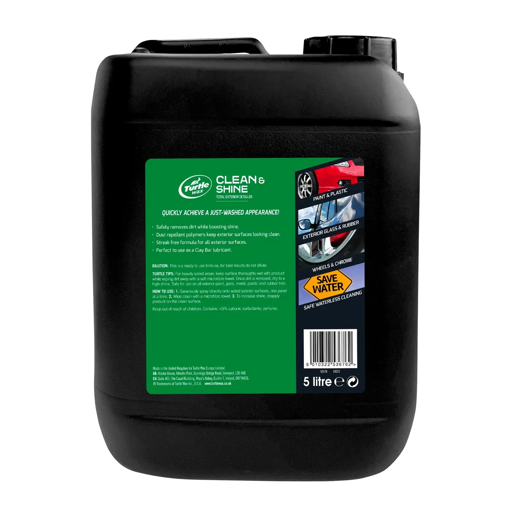 Turtlewax Clean & Shine Total Exterior Detailer 5L