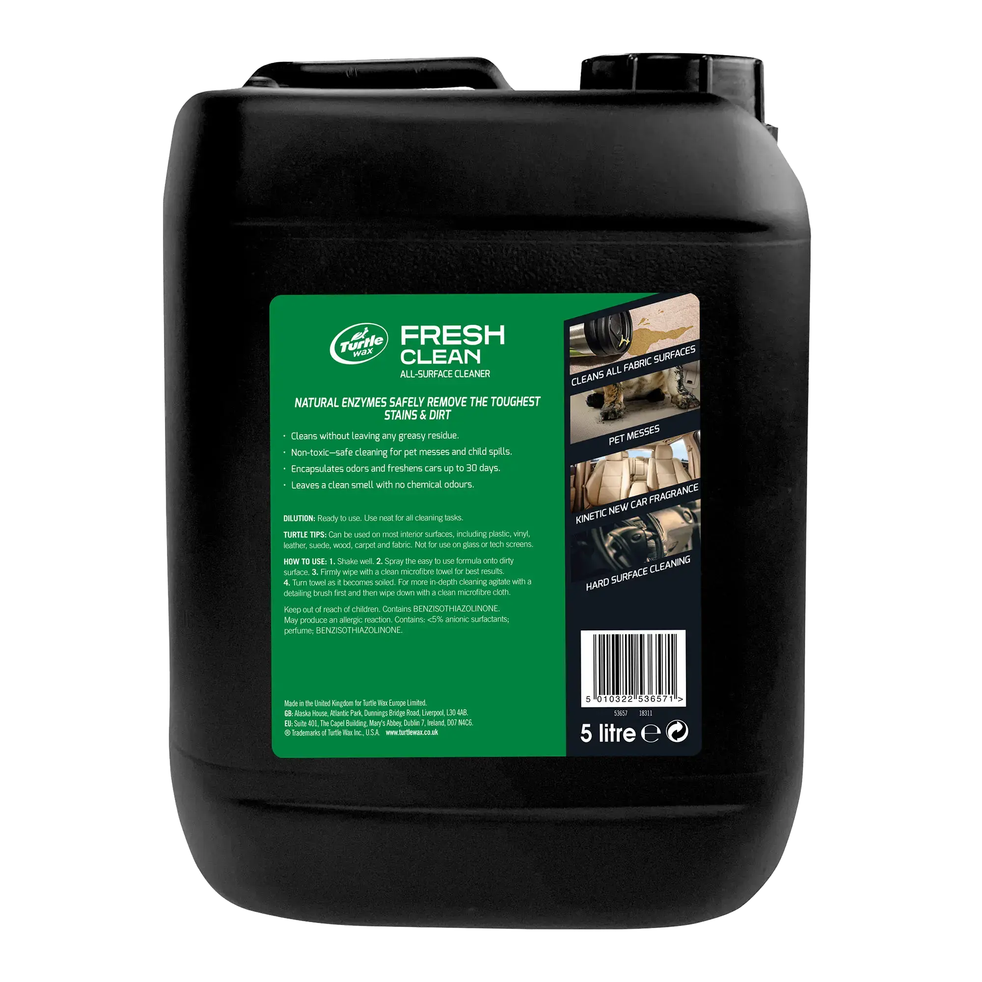 Turtlewax Fresh Clean All-Surface Cleaner 5L