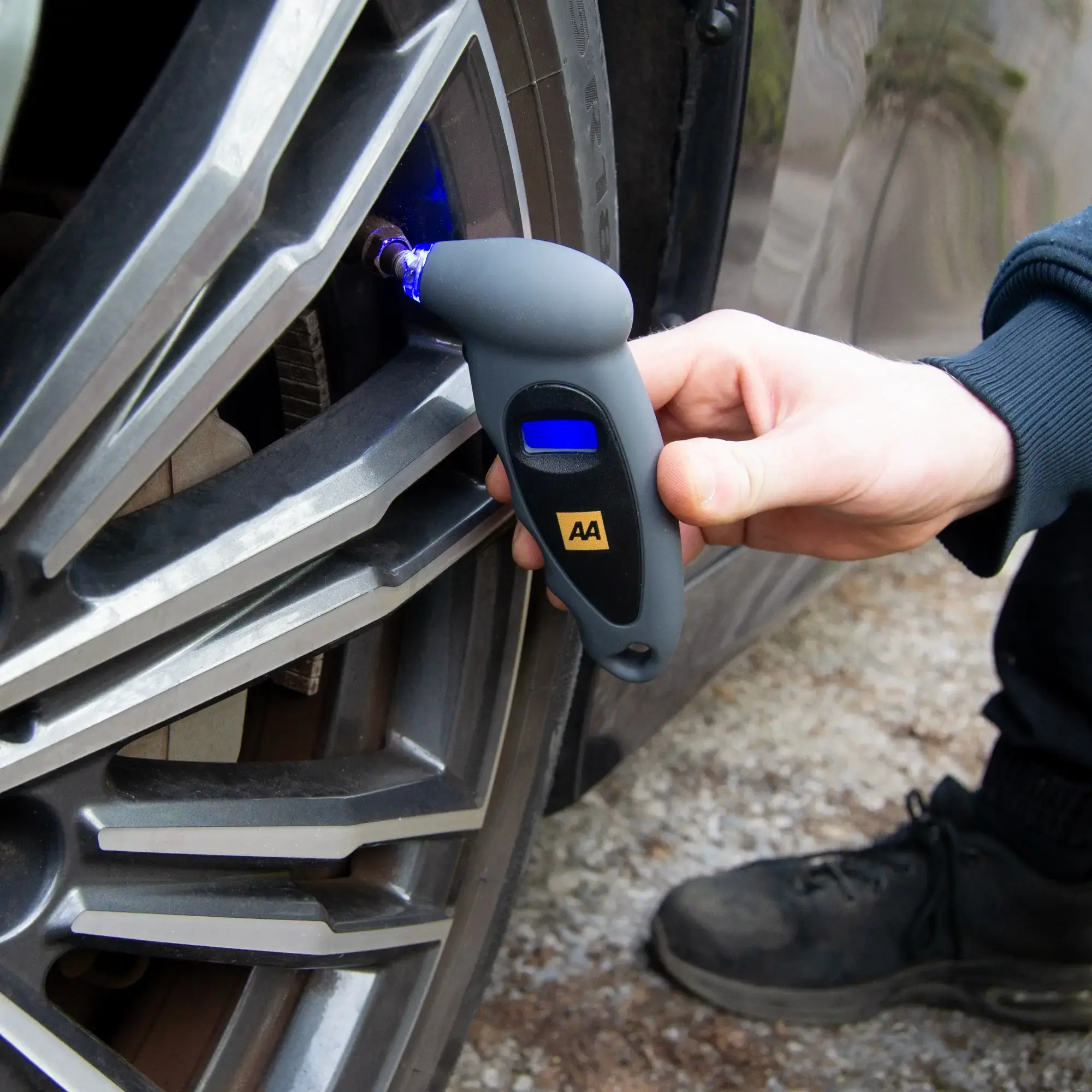 AA Digital Tyre Pressure Gauge