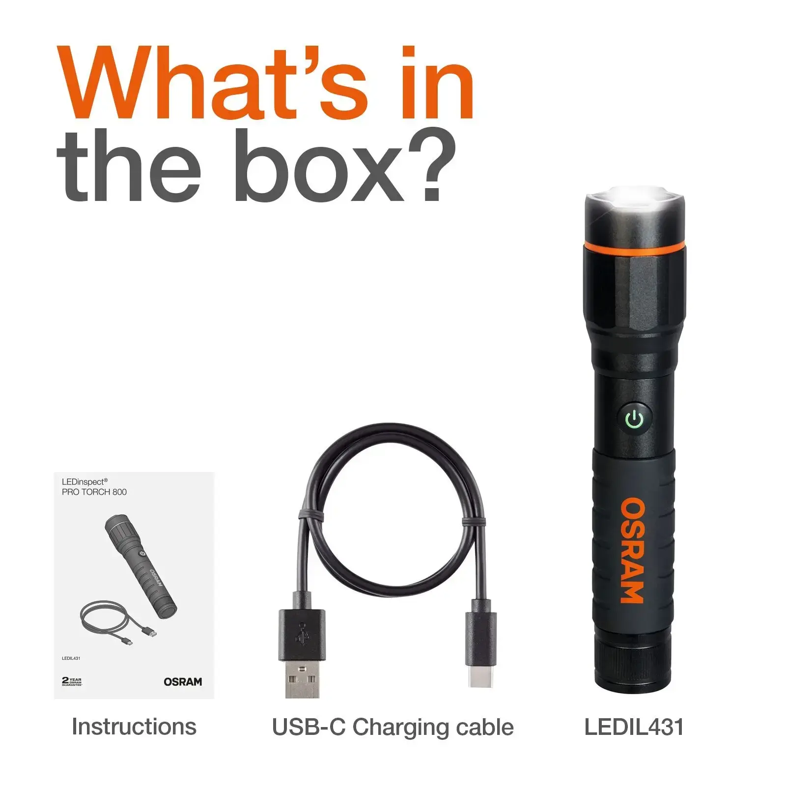 Osram LEDinspect PRO TORCH 800