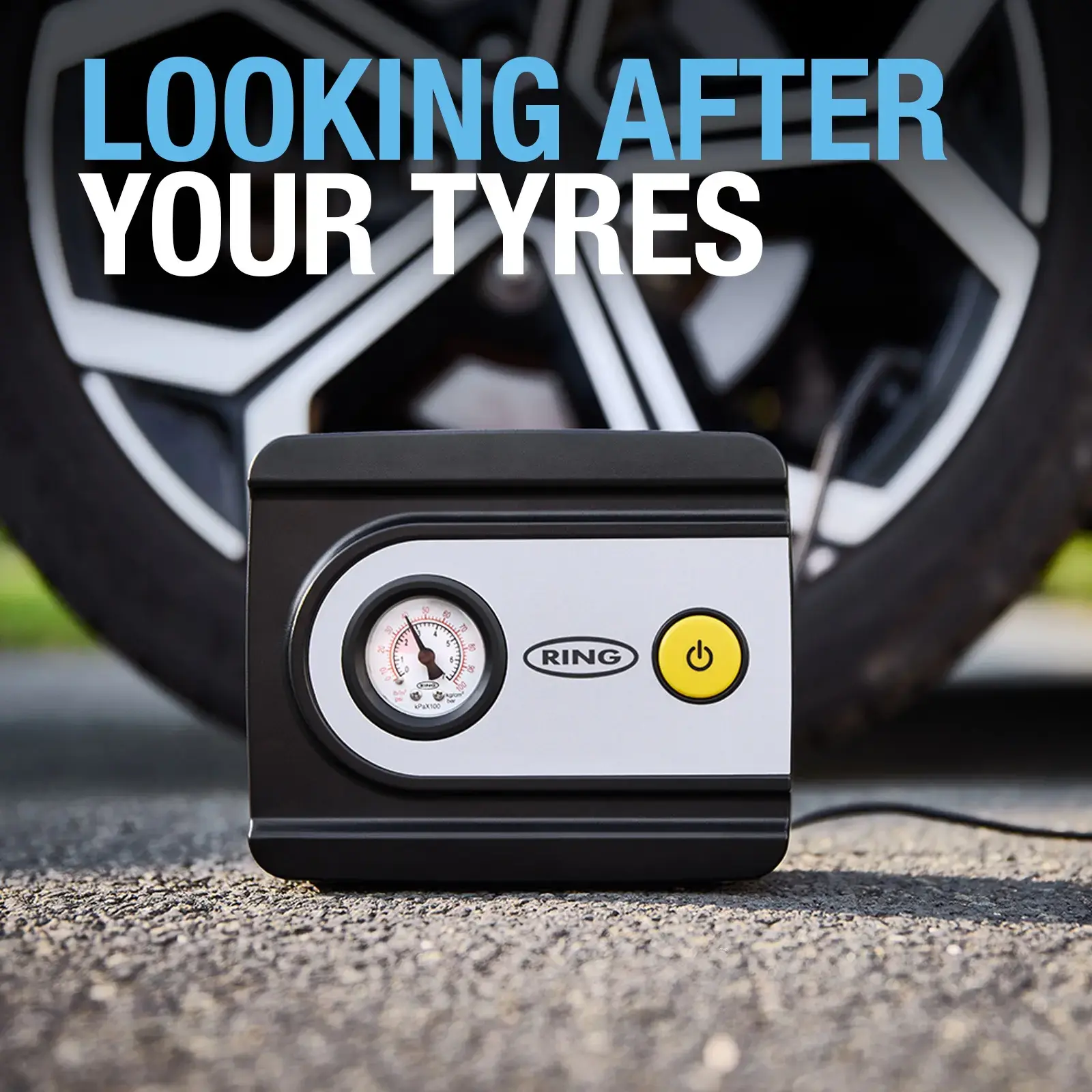 Ring Auto RAC611 TYREinflate 10Analogue Tyre Inflator