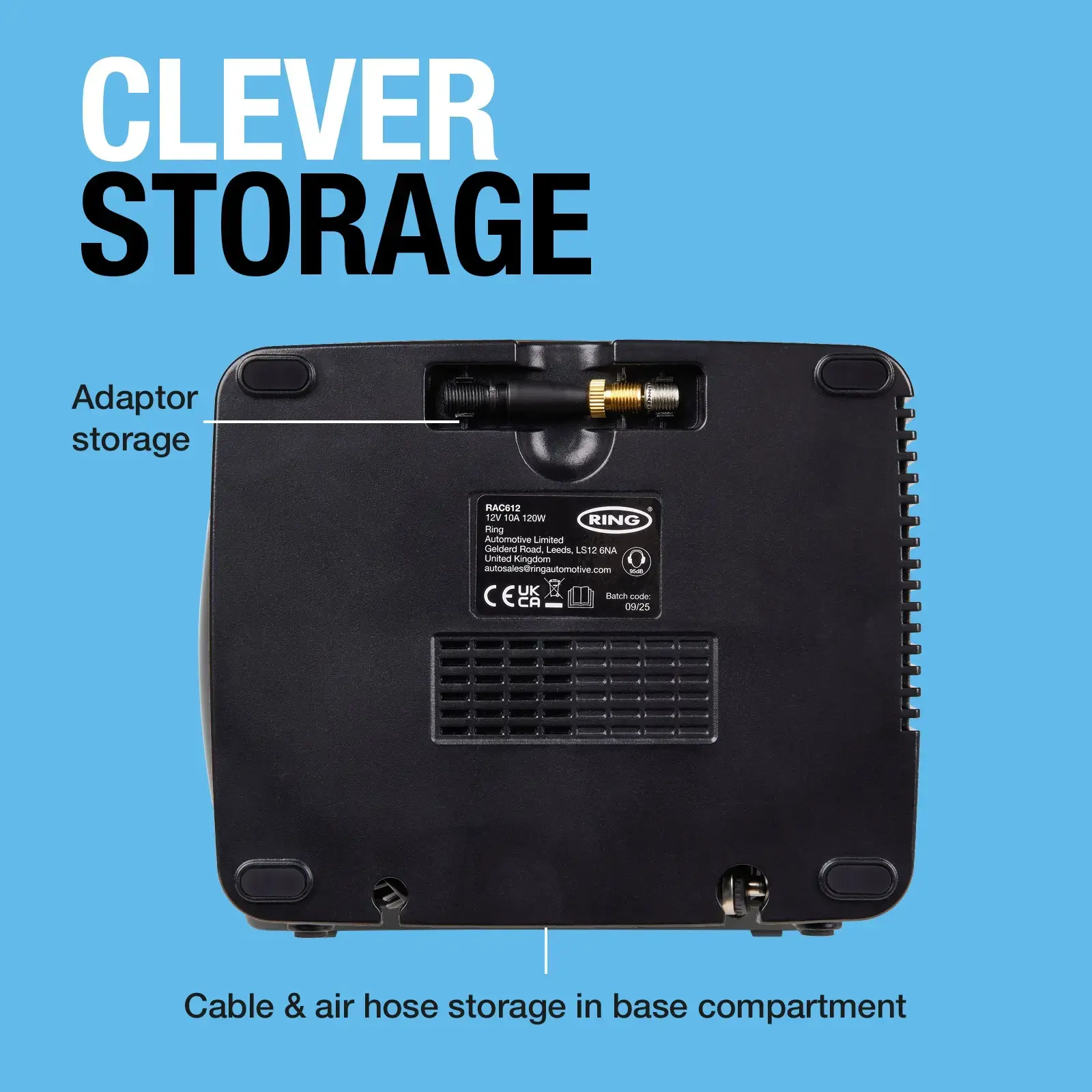 Ring Auto RAC612 TYREINFLATE 20Digital Tyre Inflator