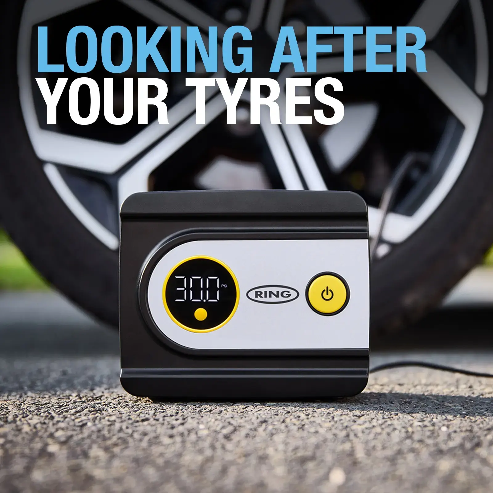 Ring Auto RAC612 TYREINFLATE 20Digital Tyre Inflator
