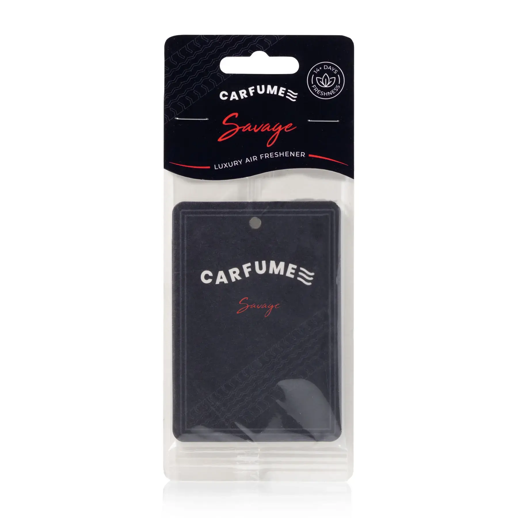 Carfume Hanging Card Car Air Freshener - Savage