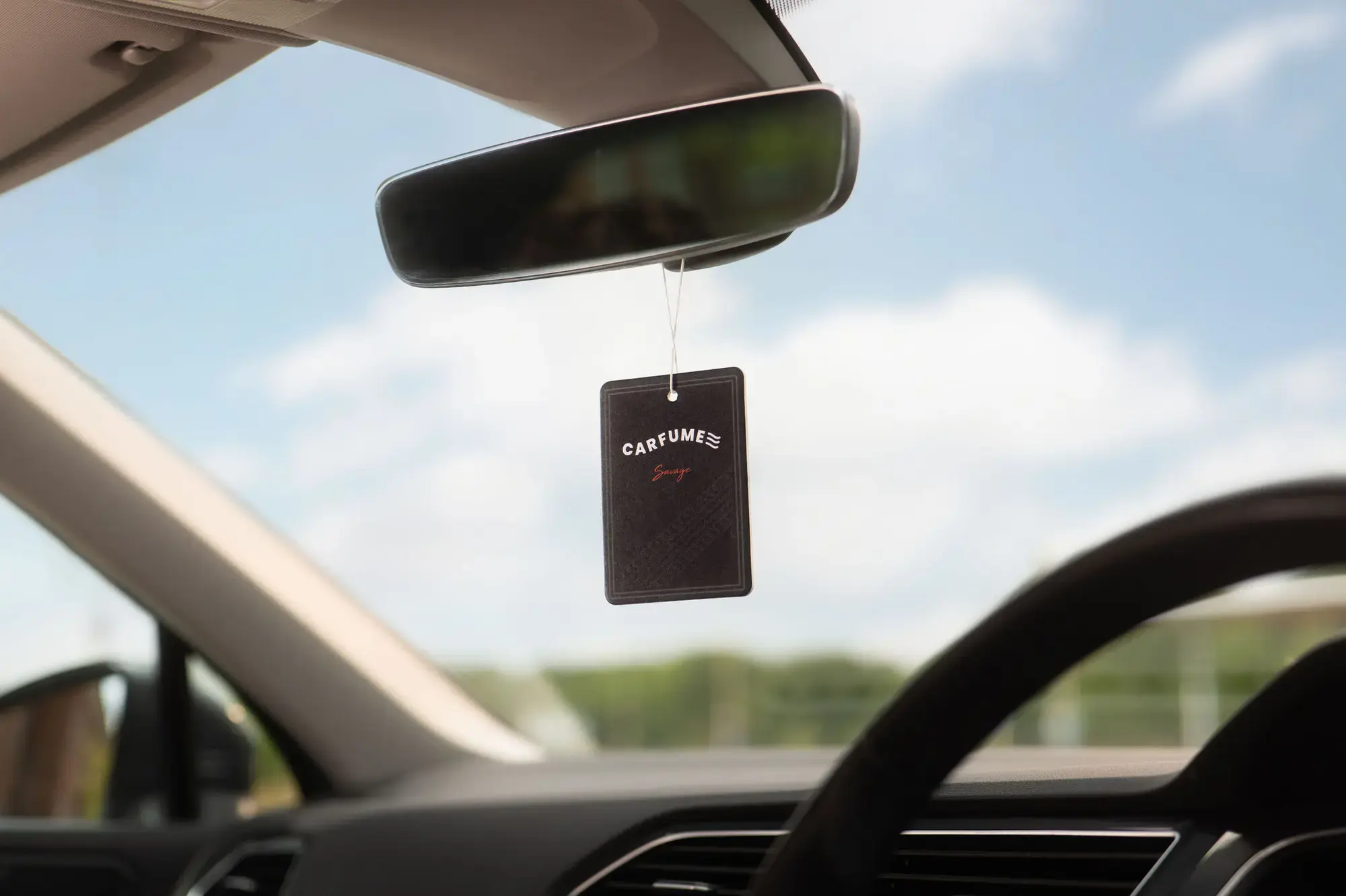 Carfume Hanging Card Car Air Freshener - Savage