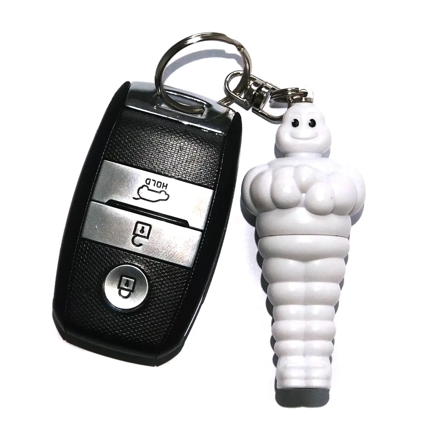 Michelin Bibendum Digital Tyre Pressure Gauge Keyring