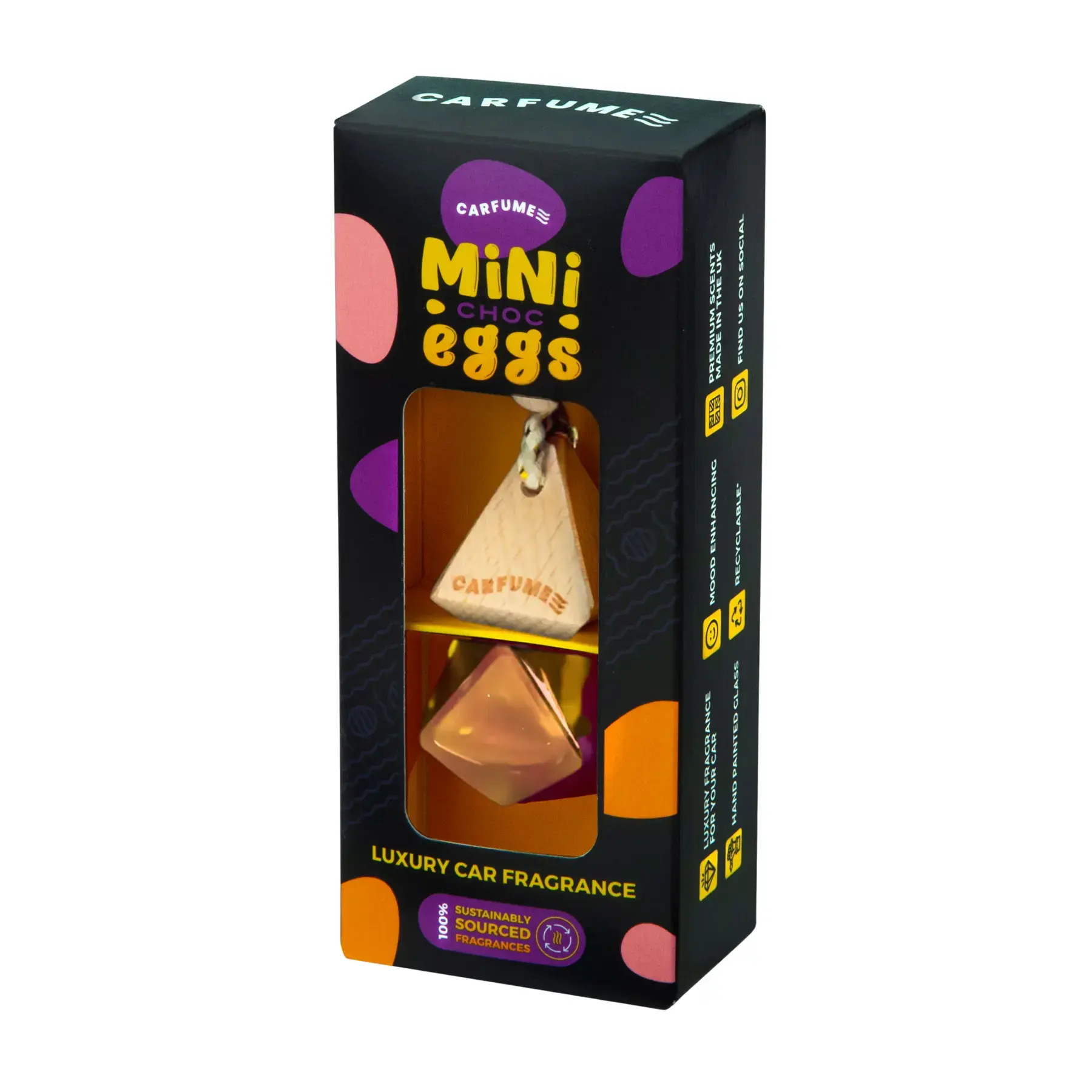 Carfume Car Air Freshener - Mini Choc Eggs Limited Edition