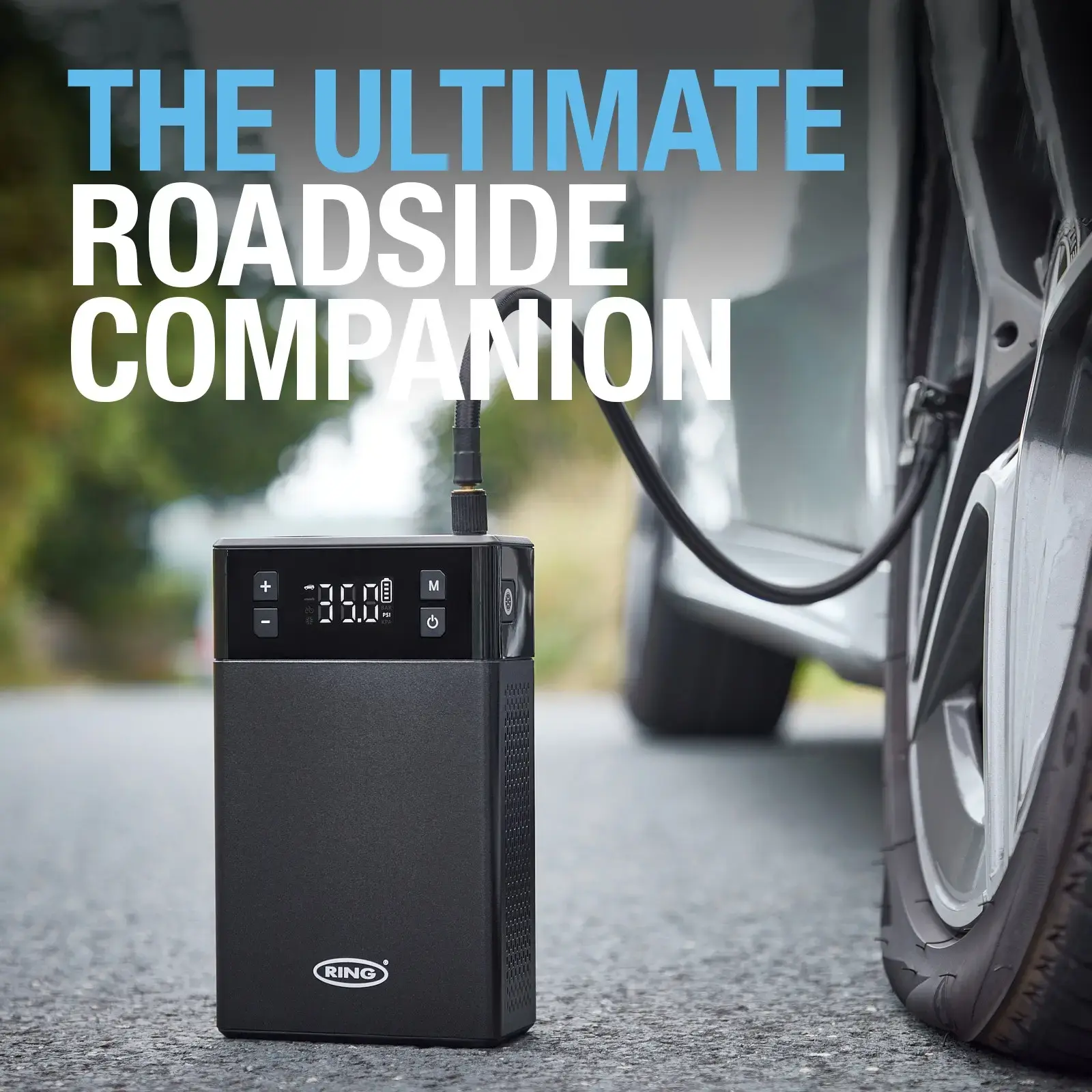 Ring Auto RPPLTC1000 JUMPSTART 5-IN-1 Tyre Inflator & Jump Starter