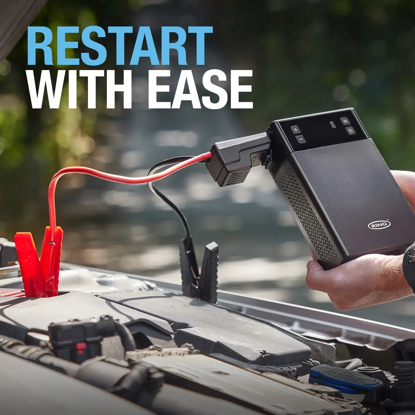 Ring Auto RPPLTC1000 JUMPSTART 5-IN-1 Tyre Inflator & Jump Starter