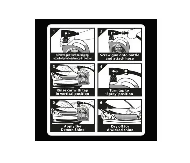 Demon CarPlan Demon Shine with Venturi Spray Gun 2L