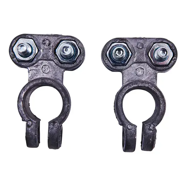 amtech 2pc Heavy Duty Battery Clamps